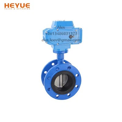 Electric Flanged Butterfly Valve factory
